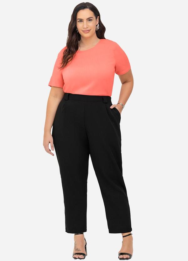 Secret Glam - Calça Feminina Alfaiate Preto 3