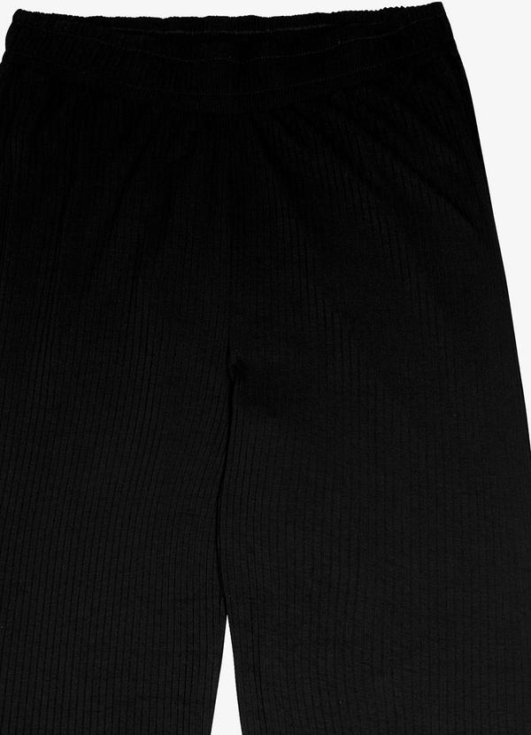 Rovitex - Calça Feminina Pantalona Plus Preto 3