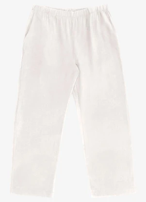 Secret Glam - Calça Feminina Plus Pantalona Bege - SECRET GLAM