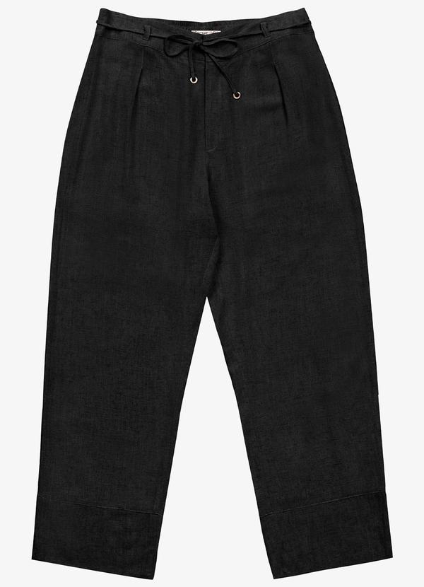 Secret Glam - Calça Feminina Reta Preto 5