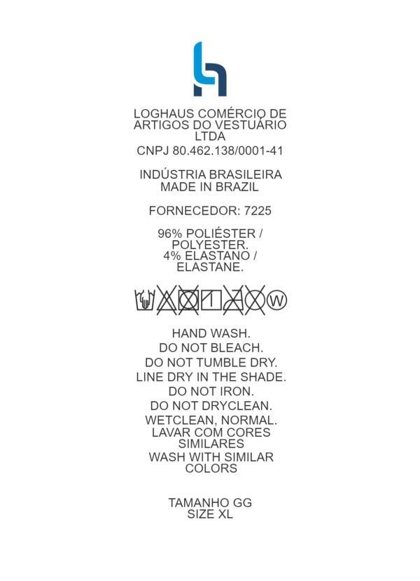 Marguerite - Calça Geométrico Preto em Malha Crepe 11