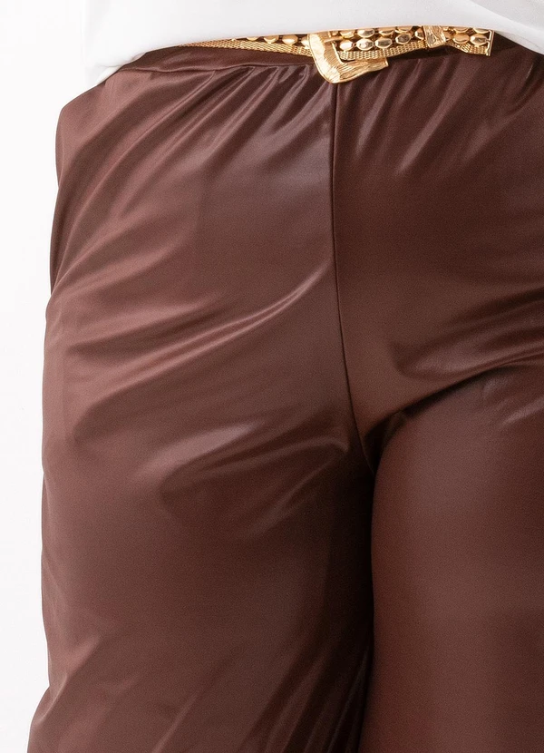 Marguerite - Calça Marrom em Malha 6