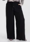 Secret Glam - Calça Pantalona Linho Plus Size Preto - variação: Preto