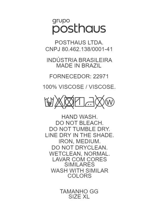 Marguerite - Calça Poá Preta e Off White em Viscose Plana 7