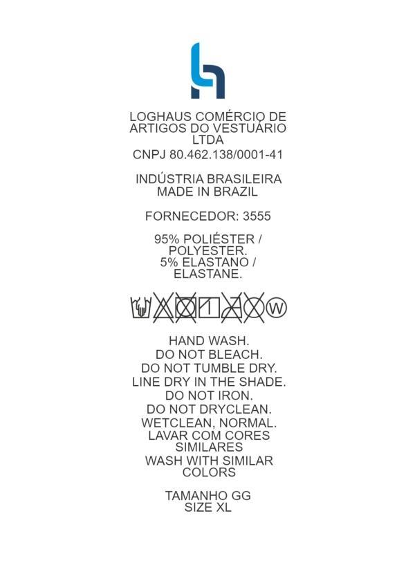 Marguerite - Calça Preta Risca de Giz Pantalona 10