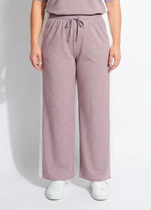 Marguerite - Calça Roxo Claro Malha Tricot - MARGUERITE