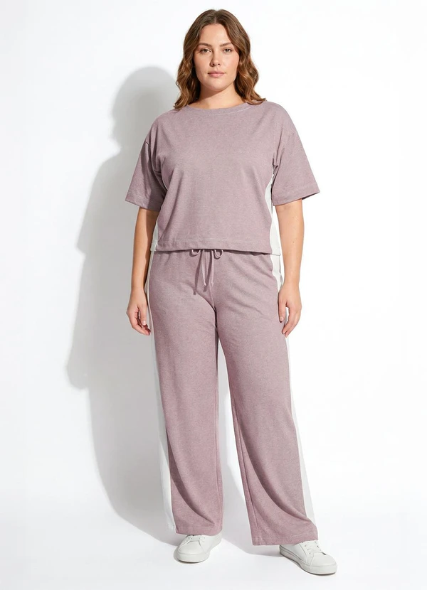 Marguerite - Calça Roxo Claro Malha Tricot 10