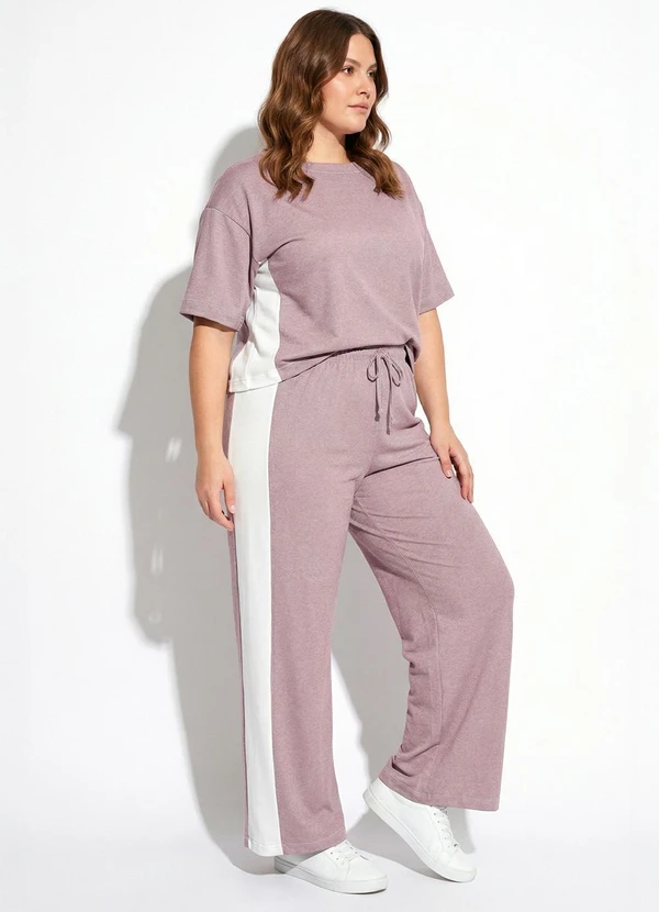 Marguerite - Calça Roxo Claro Malha Tricot 9