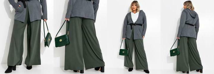 Cala Verde Escuro em Malha de Viscose