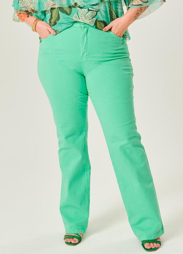 Lisamour - Calça em Sarja Verde