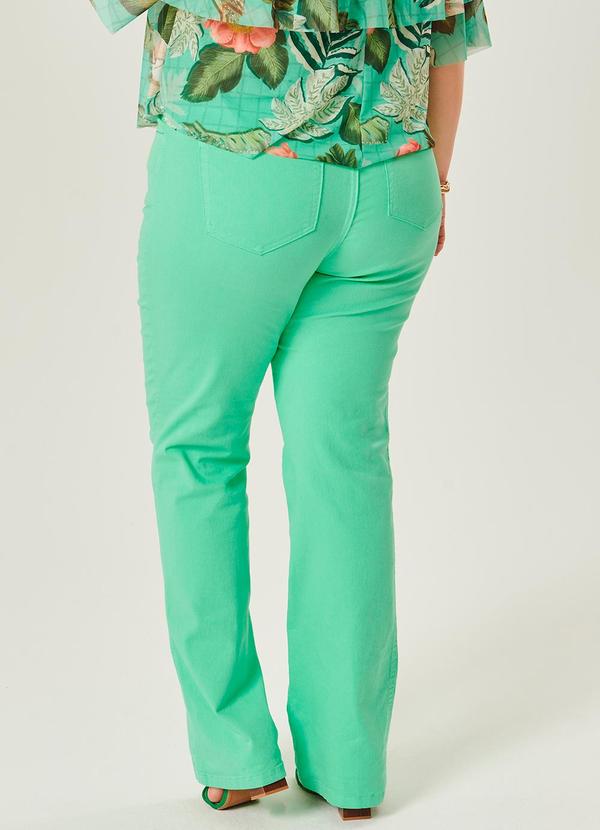 Lisamour - Calça em Sarja Verde 2