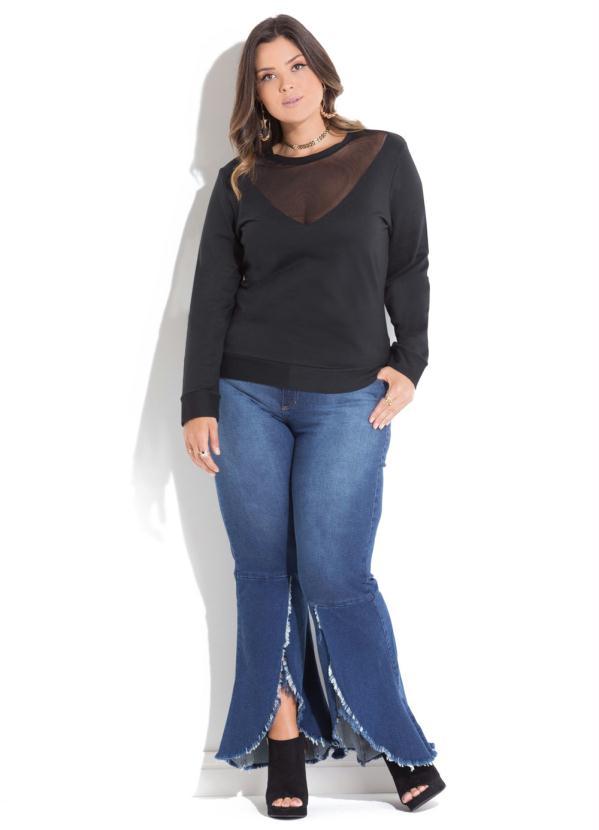 Quintess - Calça Jeans Barra Desfiada e Transpassada 10