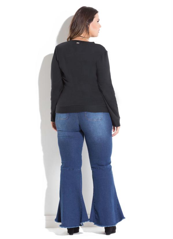 Quintess - Calça Jeans Barra Desfiada e Transpassada 11