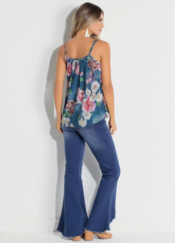 Quintess - Calça Jeans Barra Desfiada e Transpassada 5