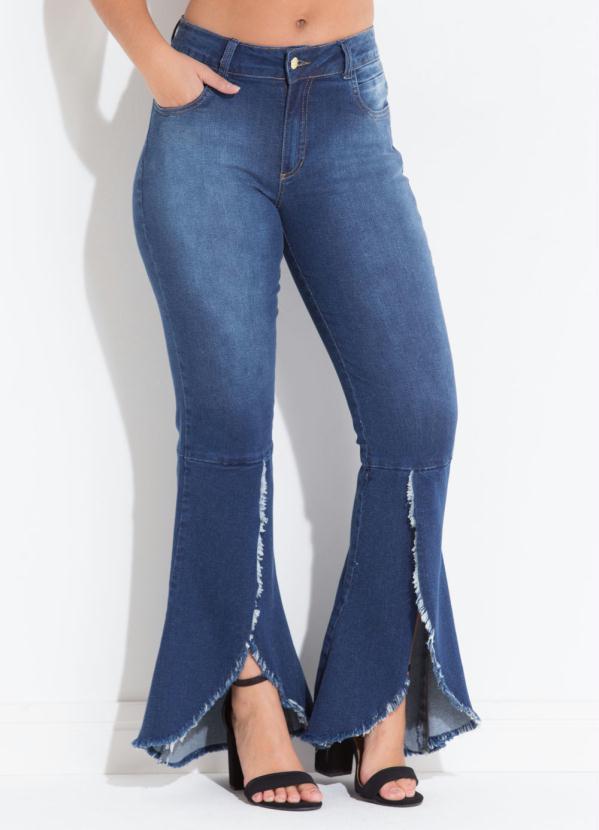 Quintess - Calça Jeans Barra Desfiada e Transpassada 6