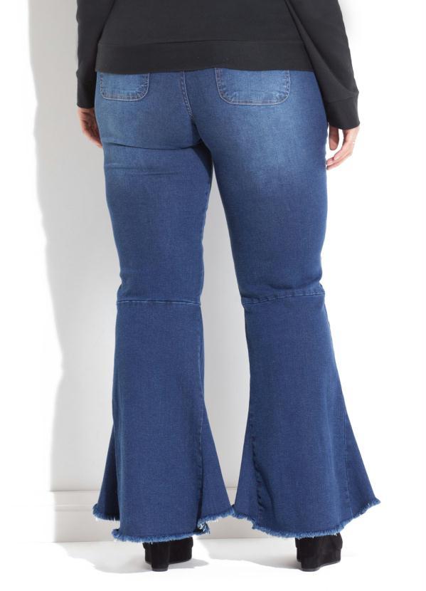 Quintess - Calça Jeans Barra Desfiada e Transpassada 9