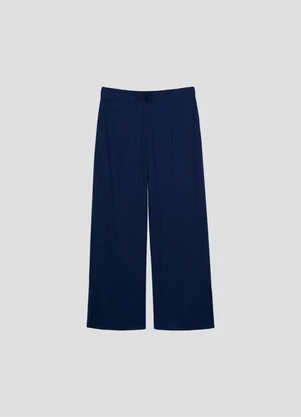 Cereja Rosa - Calça Plus Size em Viscose com Bolso Azul - CEREJA ROSA