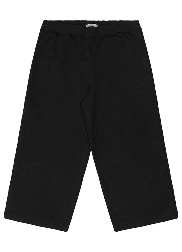 Secret Glam - Calça Plus Size Feminina Pantalona Preto 6