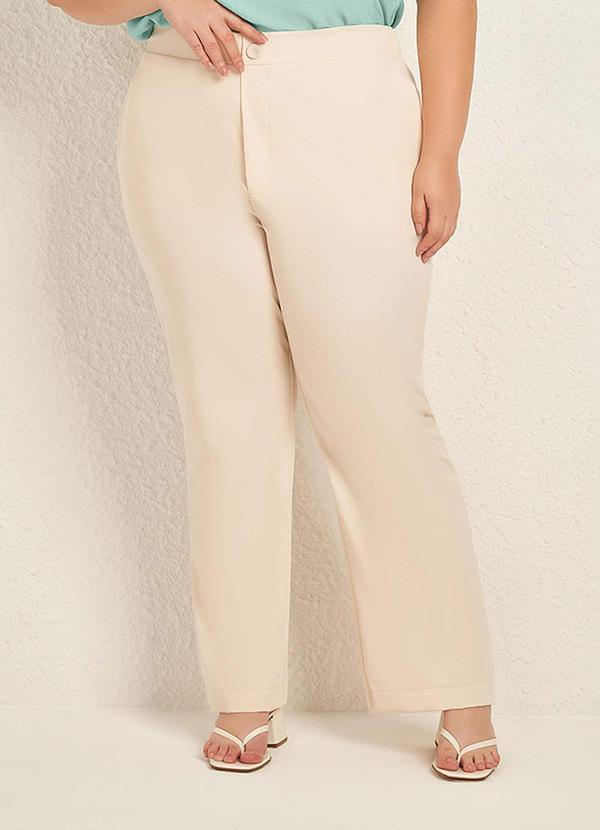 Lisamour - Calça Reta Branco