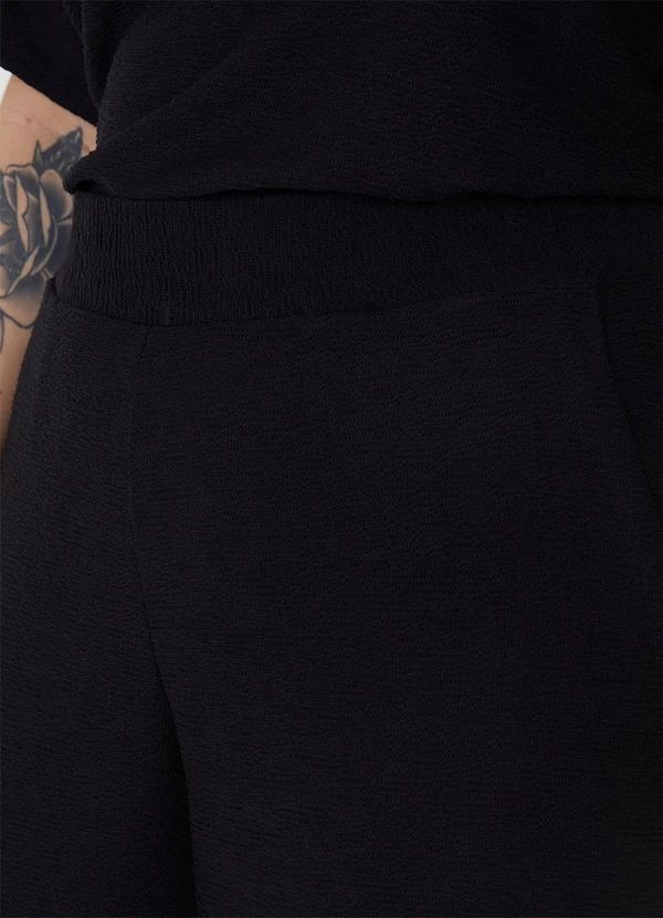 Malwee - Calça Reta Texturizada PlusPreto 5