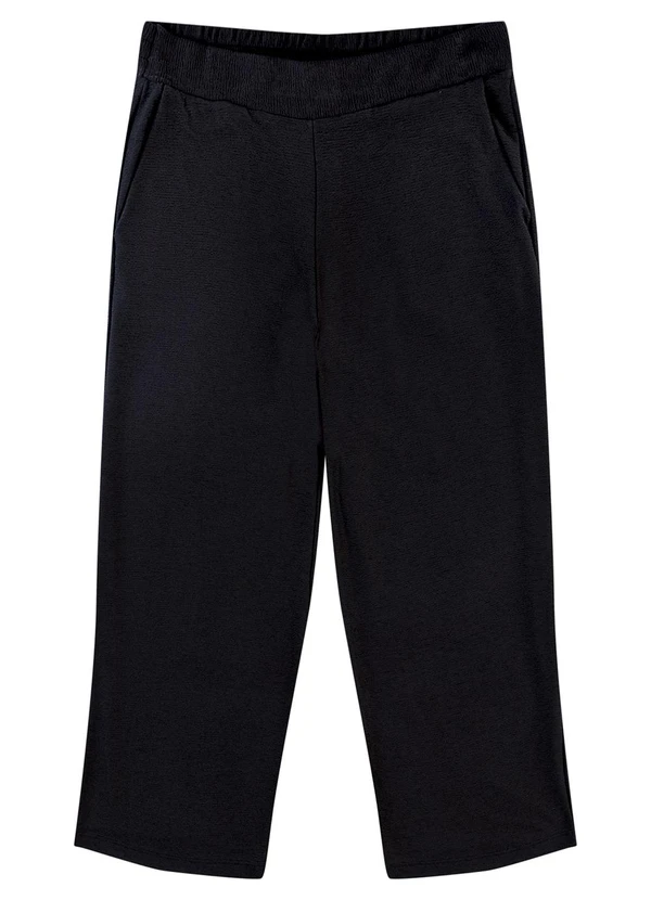 Malwee - Calça Reta Texturizada PlusPreto 6