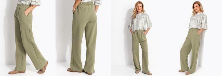Cal�a Verde Oliva em Moletom