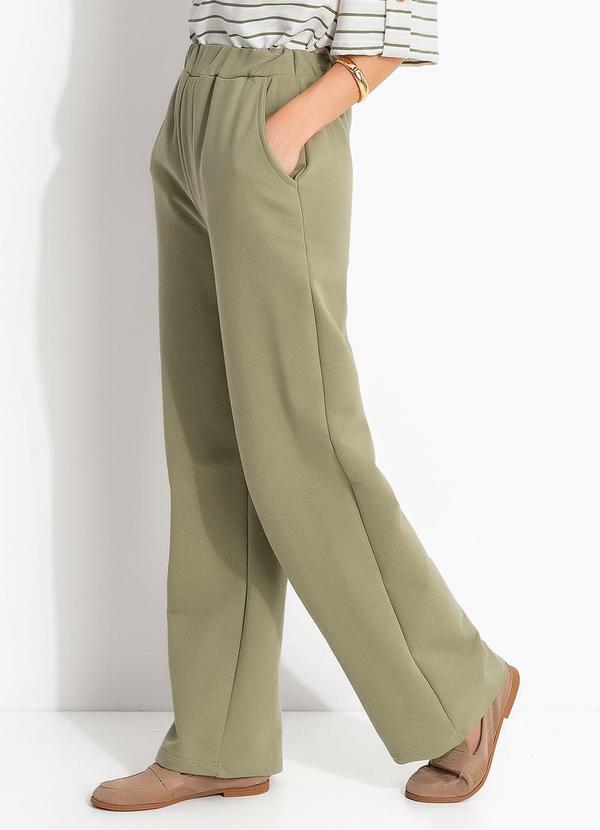 Cal�a (Verde Oliva) em Moletom