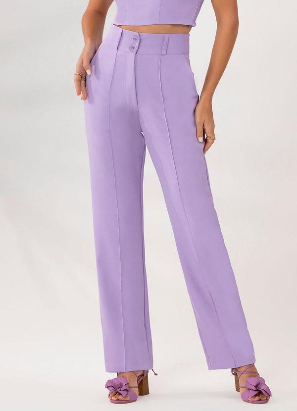 Donna Peck - Calça Alfaiataria Lavanda