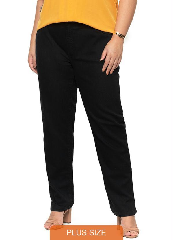 Secret Glam - Calça Feminina Skinny Plus Size Preto 4