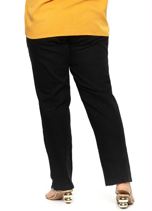Secret Glam - Calça Feminina Skinny Plus Size Preto 3