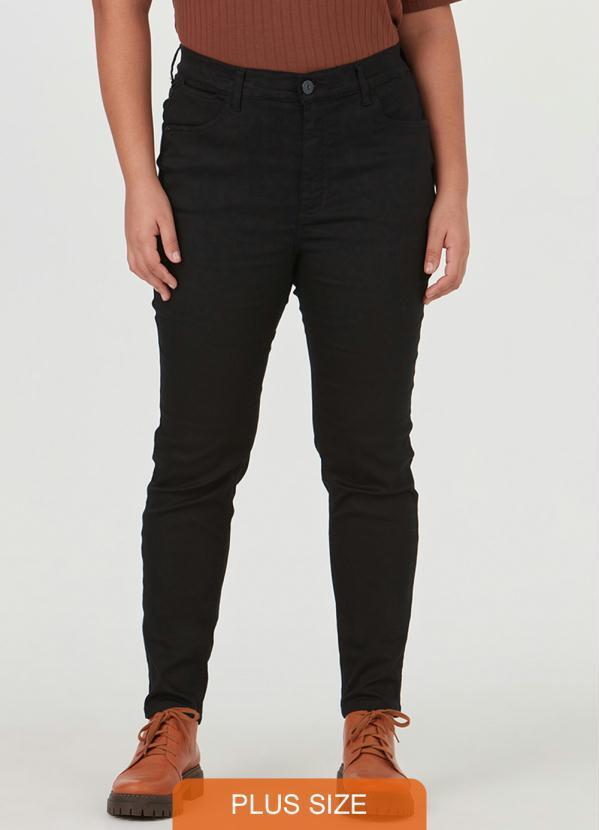 Malwee Plus - Calça Preta Skinny Feminina