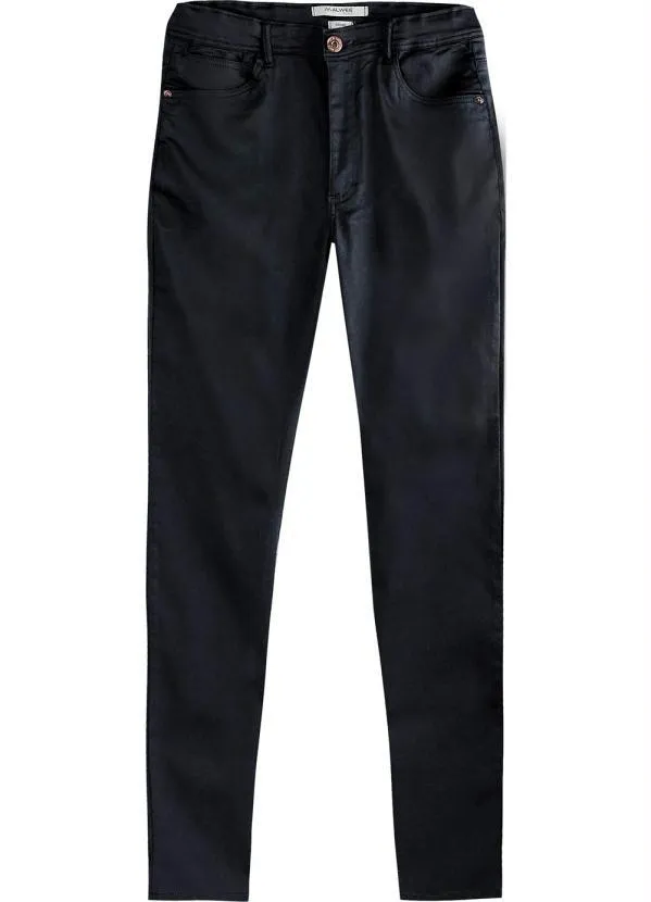 Malwee Plus - Calça Preta Skinny Feminina 5