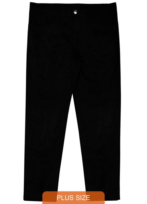 Secret Glam - Calca Skinny Sarja com Elastano Preto