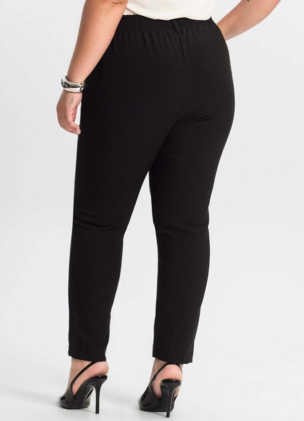 Secret Glam - Calça Alfaiataria Plus Size Preto 2