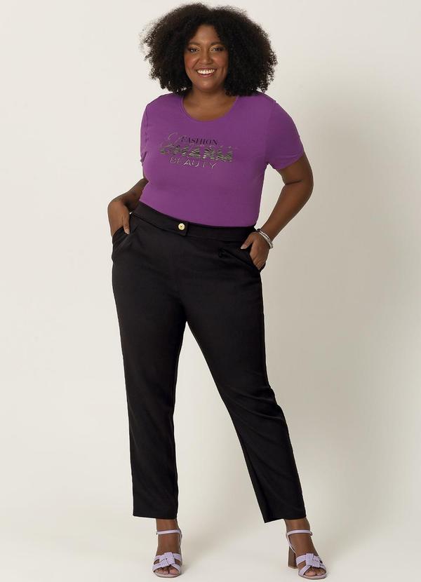 Habana - Calça de Alfaiataria com Pregas Preto 2