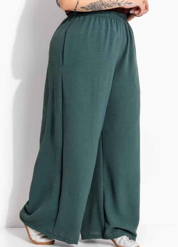 Cal�a (Verde) em Crepe Plano