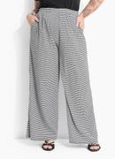 Cal�a Xadrez Pied Poule em Malha Texturizada