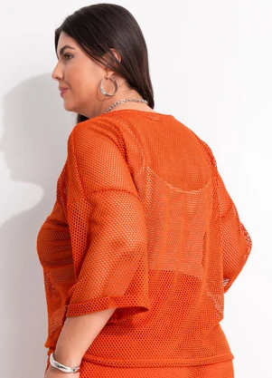 Marguerite - Blusa Ferrugem em Malha - MARGUERITE