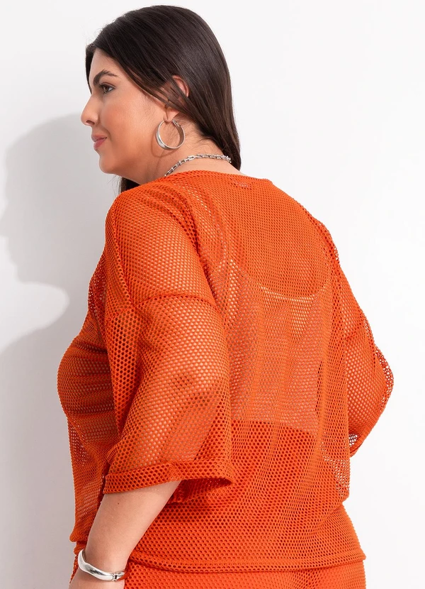 Marguerite - Blusa Ferrugem em Malha 2