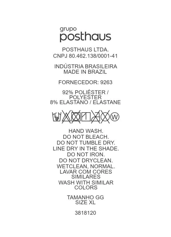 Marguerite - Blusa Natureza Azul em Malha Fria 6