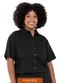 Outlet - Camisa Lisa com Bolso Adulto Plus Size Branco - variação: Preto