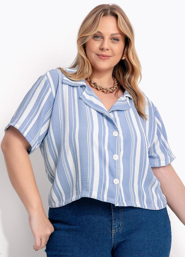 Camisa (Listrado Azul) de Botes