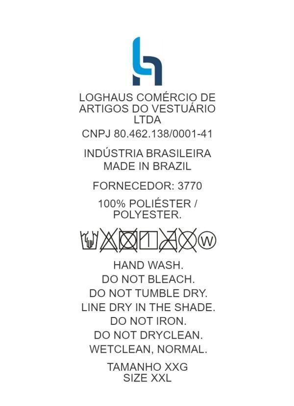 Marguerite - Camisa Tie Dye com Mangas Curtas Plus Size 6