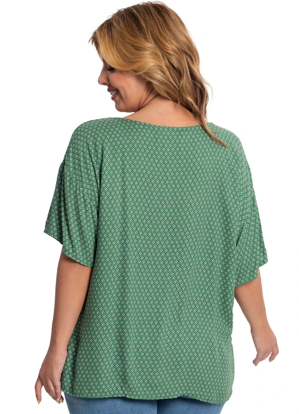Secret Glam - Camisa Viscose Feminina Verde 2