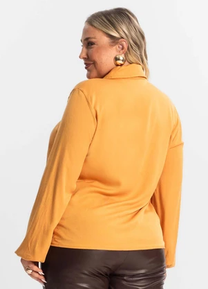 Secret Glam - Camisa Manga Longa Marrom - SECRET GLAM