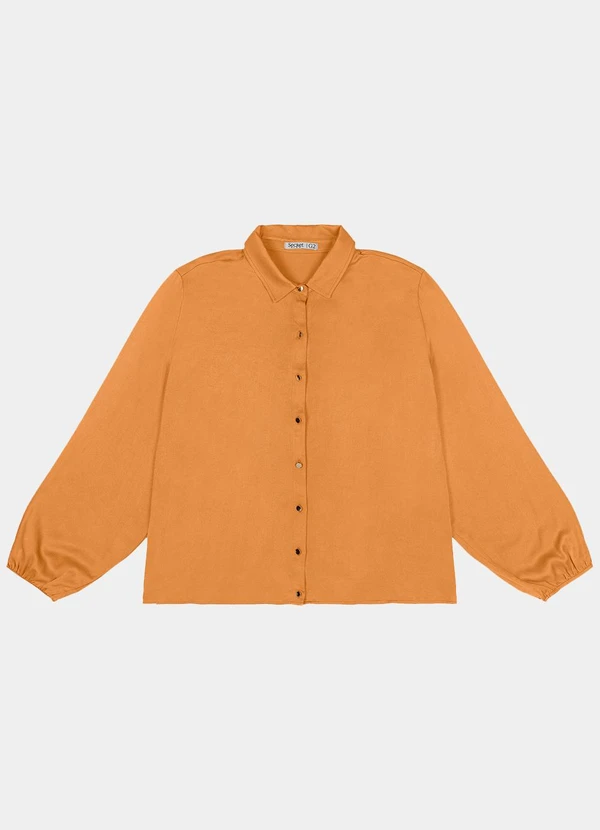 Secret Glam - Camisa Manga Longa Marrom 4