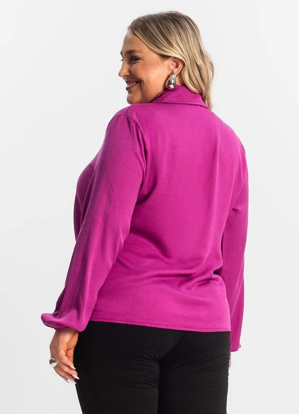 Secret Glam - Camisa Manga Longa Roxo 2
