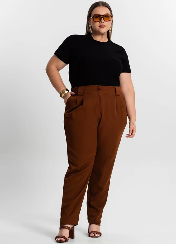 Secret Glam - Blusa Feminina Plus Size Preto 3