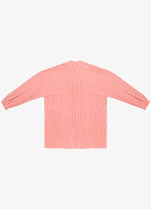 Infinita Cor - Cardigan Feminino Pluz Size Rosa - INFINITA COR