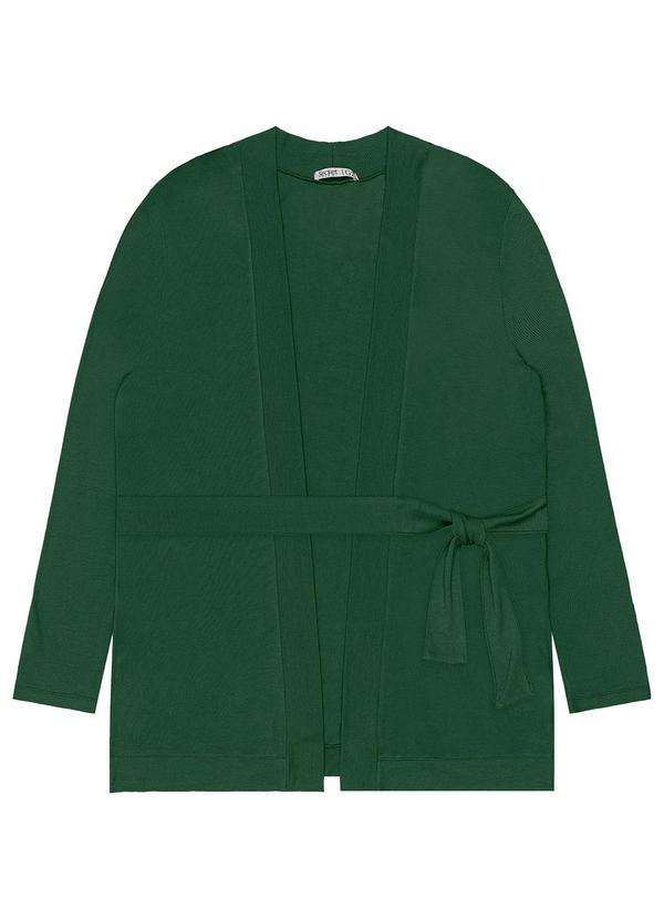 Secret Glam - Cardigan Plus Size Feminino Verde 4